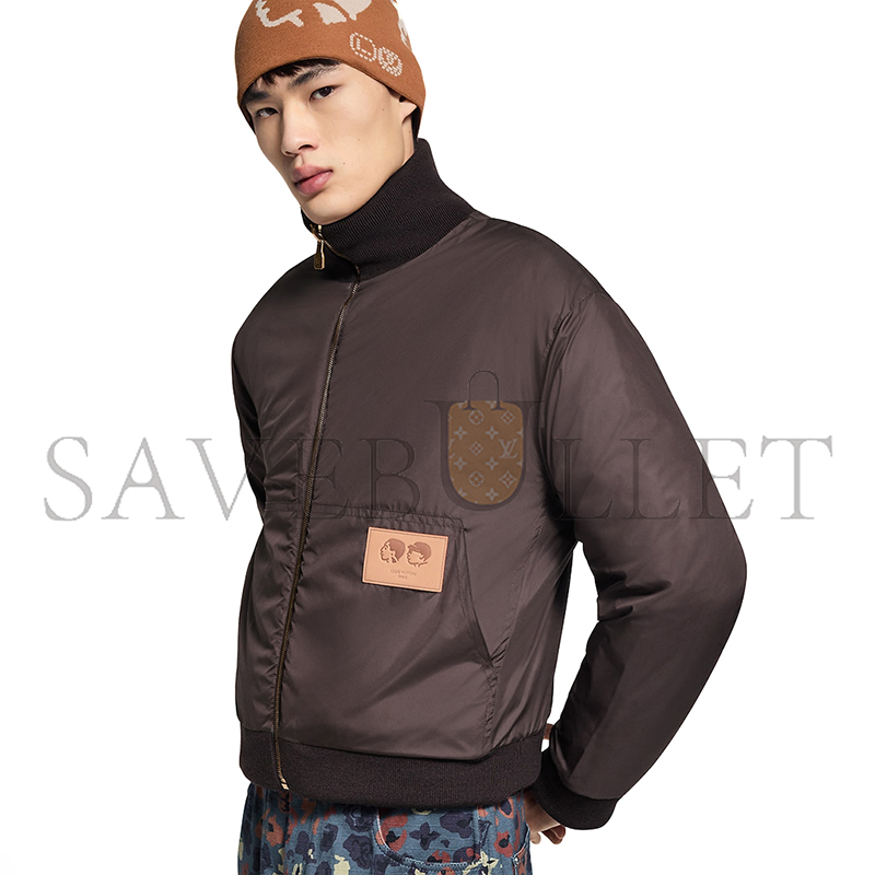 LOUIS VUITTON REVERSIBLE FLEECE BLOUSON 1AIMJP LOUIS VUITTON REVERSIBLE FLEECE BLOUSON 1AIMJP